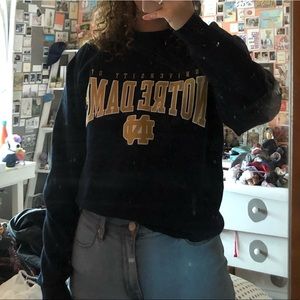 Notre dame champion sweatshirt